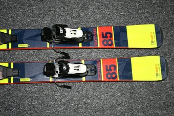 lyže Stockli 138 cm , fischer lyžáky - 4