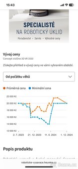 Robotický vysavač Sencor VR3550 - nerozbalený - 4