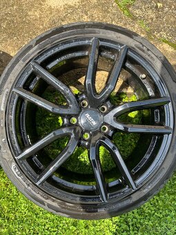 Alu kola 5x112 R18 Platin P92 FullBlack ET45 - 4