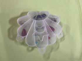 Krabičky na uložení různých drobností ,šperků - mušle - 4