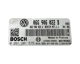 Řídící jednotka motoru 06G906022B CBBB VW Passat B6 R-Line - 4