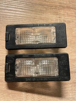 Osvětlení SPZ Škoda,originál - 4