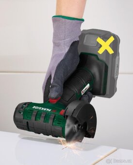 Aku bruska V20 Parkside - 4