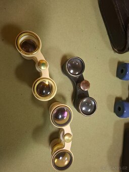 Retro staré divadelní kukátko 4ks - 4