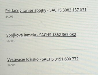 Predam novu komplet spojkovu sadu Sachs na Mercedes - 4