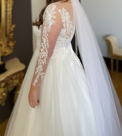 Princeznovské svatební šaty - 4