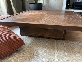 Nízký stůl ve stylu wabi-sabi - 4
