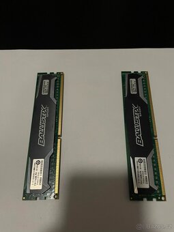 RAM: Crucial Ballistix Sport DDR3 8GB (2×4GB) 1600MHz - 4