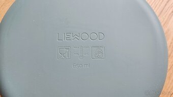 LIEWOOD Silikonový dělený talíř - 4