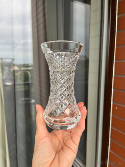 Ruckl Ručně broušená křišťálová váza Charles IV 15 cm - 4
