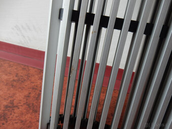 Krycí mřížka KORAFLEX PM hliníková stříbrná 328x3m - 4