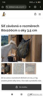 Síť na seno - sítě bez nudy - 4