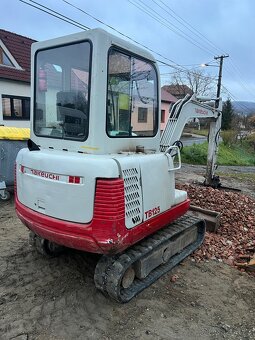Bagr takeuchi tb 125 - 4