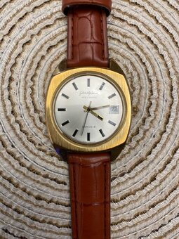 Hodinky GLASHÜTTE spezimatic pozlacené - 4