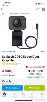 Logitech Webcam C980 Graphite - 4
