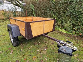 Přívěsný vozík sport jacht 13" kola - 4