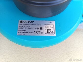 Vysavač listí zn. Gardena- 3000 W. - 4
