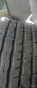 ALU kola 4x100 R18 s pneu 205/40/18 - 4