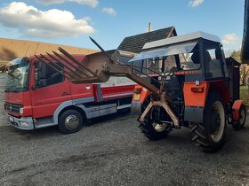 Prodám (čelní) zadní nakladač na Zetor do třetího bodu - 4