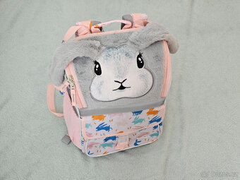 Nová školní aktovka Baagl Zippy Bunny od 1. třídy + sáček - 4