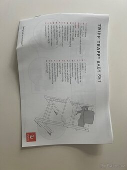 Nový STOKKE TRIPP TRAPP babyset bílý - 4