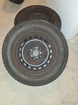 Sada kol 5×112, b vč. zim. pneu Continental 195/65 R 15 - 4