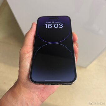 iPhone 14 Pro 128GB fialový, pěkný stav, 12 měsíců záruka - 4