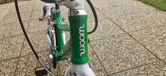 WOOM 3 (16") + stojánek + helma na kolo (zelená barva) - 4