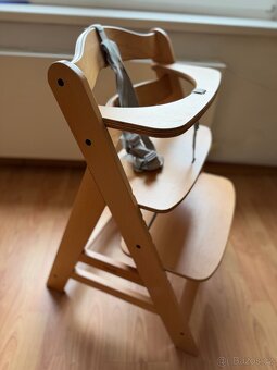 HAUCK Alpha+ Jídelní židlička 6 m do 90 kg 77x56x48 cm, buk - 4