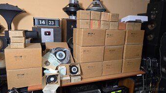 TESLA ARN 8608, ARZ 4608, ARV 3608 nepoužité reproduktory - 4