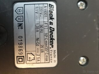 AKU VRTAČKU ZN. BLACK DECKER S NABÍJEČKOU - 4