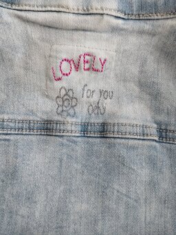 Dívčí džínová bunda Reserved 110 - 4