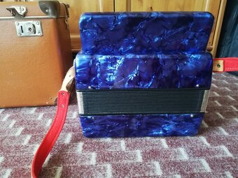 Heligonka - Harmonika - Popular 8 basů + kufr - 4