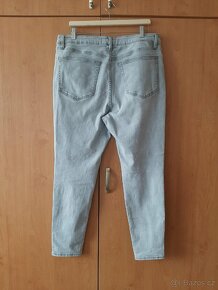 Mango dámské šedé džíny 42/44 - 4