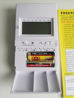 Prostorový termostat pro kotle a klimatizace - 4