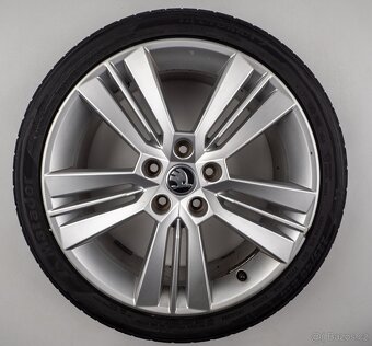 Škoda Octavia - Originání 18" alu kola - Letní pneu - 4