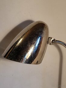kloubová funkční chromovaná lampa, lampička od J. Anýž - 4