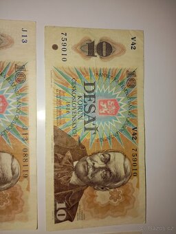 BANKOVKY 10 KČS VČETNĚ VZÁCNĚJŠÍCH VYŠŠÍCH SÉRIÍ - 4