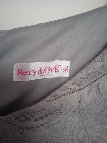 Společenské krajkové šaty, Bery Love, vel. XL - 4
