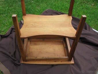 Starožitný stolek konferenční styl art deco - 4