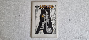 KÁJA SAUDEK -SPELEO č.1,2,3,4,5 (1990-91) OBÁLKY KÁJA SAUDEK - 4