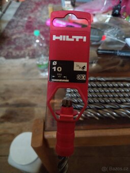 🔧 PROFESIONÁLNÍ VRTÁKY HILTI + BERNER SDS-plus • 9 kusů - 4