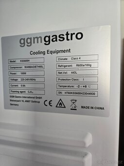 Nerezova gastro lednice 600l - 4