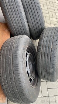 Plechové disky + letni pneu - 4