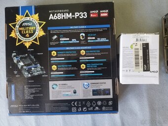 Základní deska, procesor, ram - 4