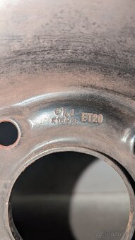 Plechový disky 4x100 6.5Jx16 ET20 - 4