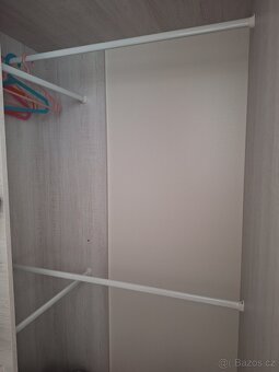Rohová šatní skříň 2ks - 4