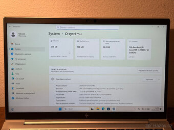 Notebook HP Elitebook 840 G8 - i5, 32GB RAM, 256GB SSD - 4