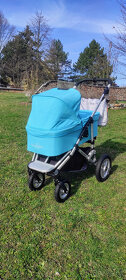 Easywalker Qtro Plus - Silver - 3v1 - 4
