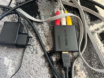 Nintendo wii + příslušenství + adaptér do HDMI - 4